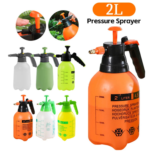2L Portable Hand Pressure Water Sprayer – Explosion-Proof Garden Sprinkler for Plants & Agriculture