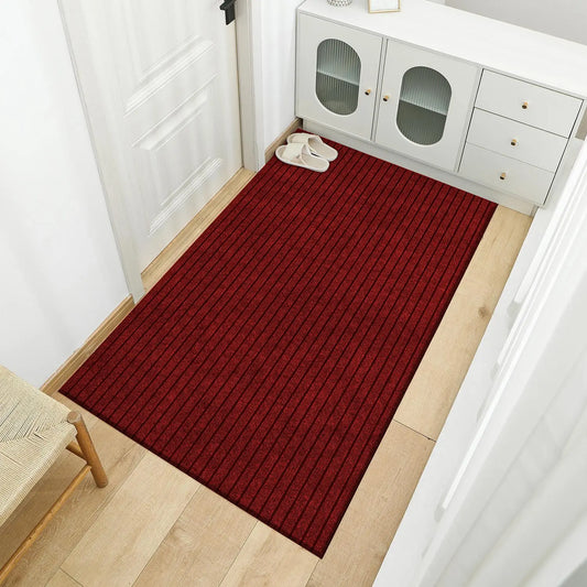 Large Striped Laundry Room Rug – Anti-Slip