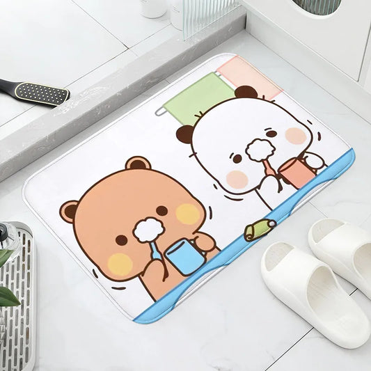 Bubu & Dudu Cartoon Welcome Mat