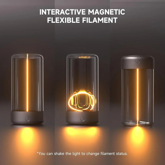 Portable Quantum Wire Magnetic LED Lamp