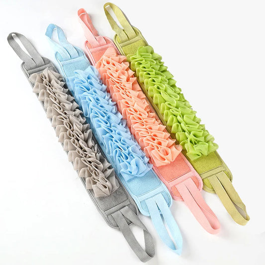 2-in-1 Shower Back Scrubber – Korean & Japanese Body Washcloth