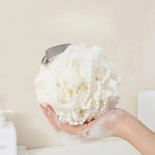 Foaming Bath Flower Sponge – Soft Mesh Shower Ball