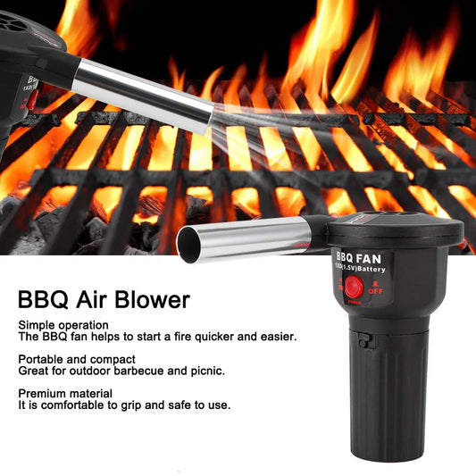 Portable Electric BBQ Hand Fan
