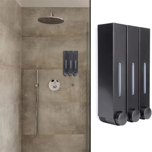 LAMGOOL Wall-Mounted Soap & Shower Gel Dispenser