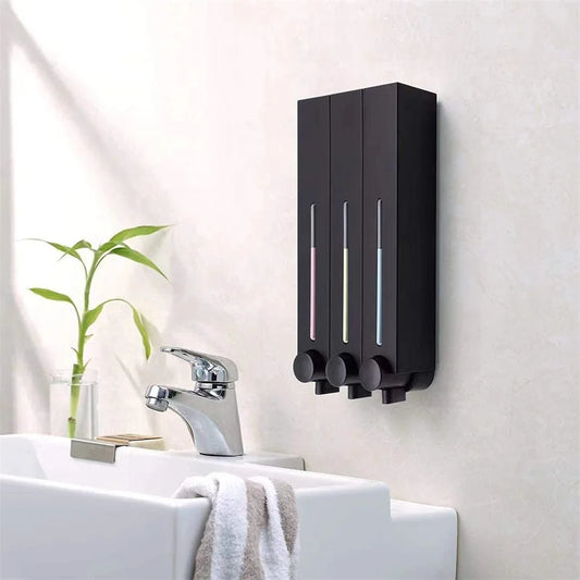 LAMGOOL Wall-Mounted Soap & Shower Gel Dispenser