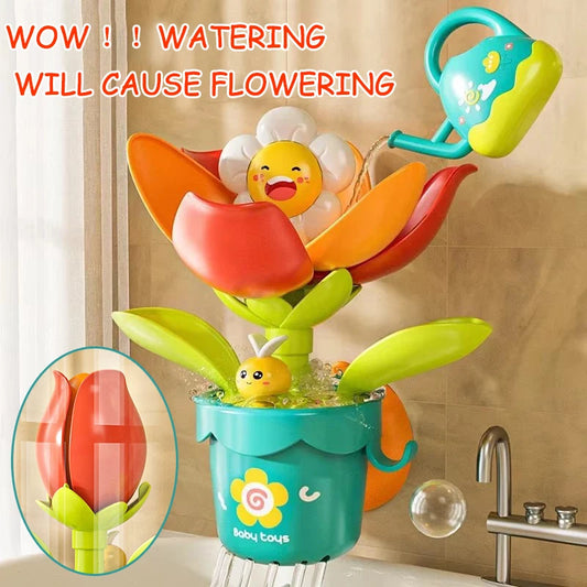 Sunflower Baby Bath Water Spray Toy