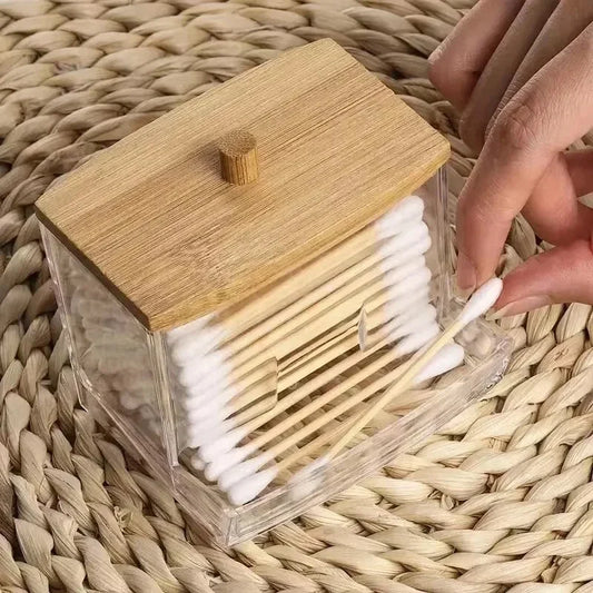 Cotton Swab & Toothpick Storage Box