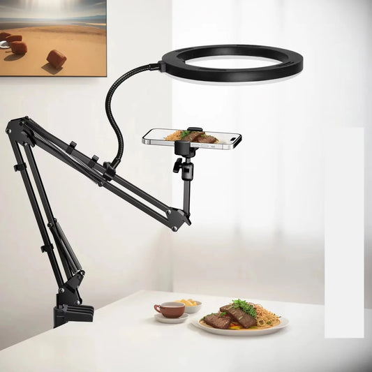 Live Stand Phone Holder with LED
