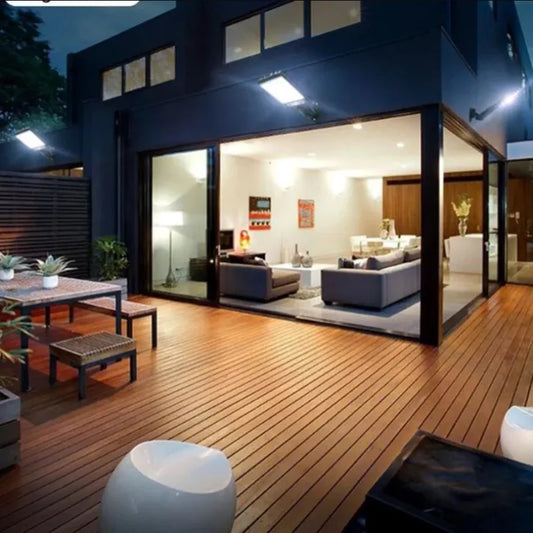 Solar Motion Sensor LED Wall Light